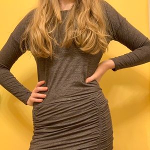 Formal dark purple dress